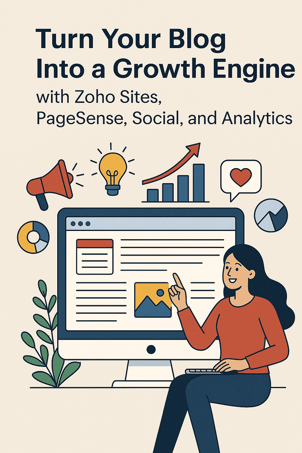 Turn Your Blog Into a Growth Engine with Zoho Sites, PageSense, Social, and Analytics